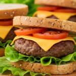 Hamburguesas de carne magra