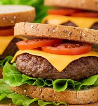 Hamburguesas de carne magra