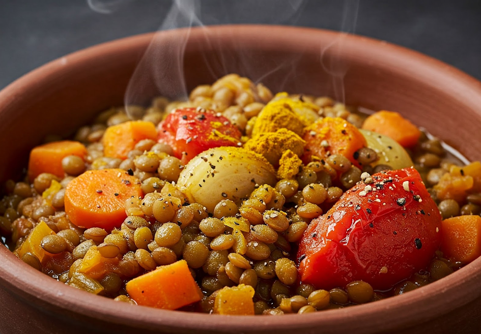 Guiso de Lentejas con Verduras