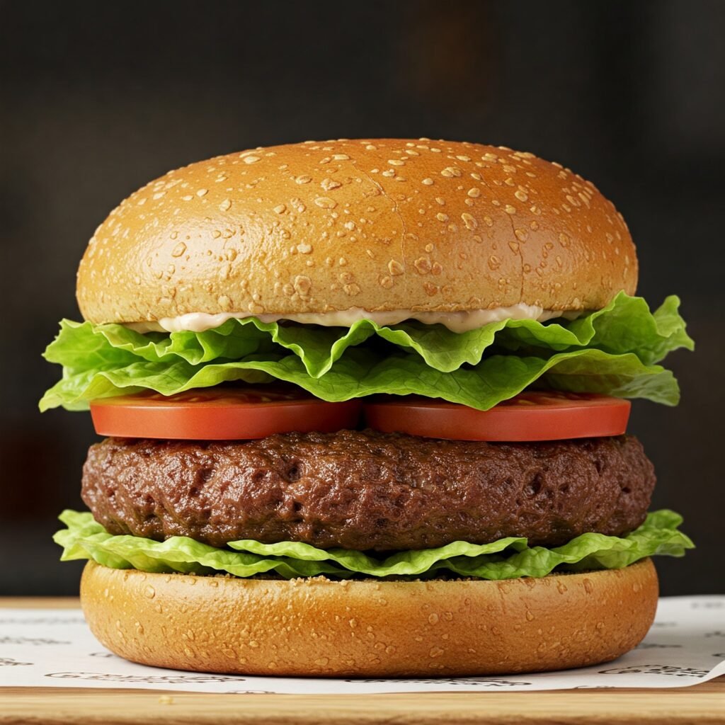 hamburguesas de carne magra
